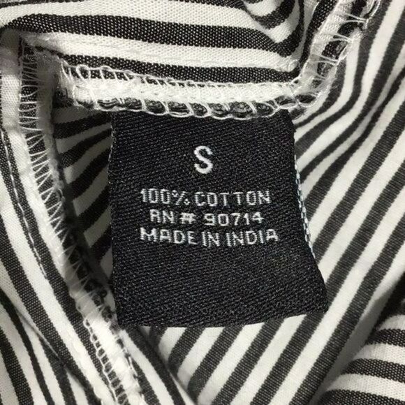 Sam & Jess Off-Shoulder Striped Mini Dress SM - Picture 6 of 6